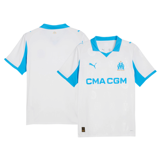 Marseille Soccer Jersey Home Shirt 2025-26