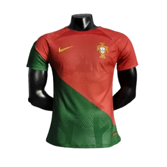2022 Portugal Home Soccer Jersey Replica Player Version World Cup