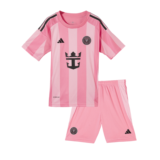 Kids Inter Miami CF Custom Home Soccer Kits 2025