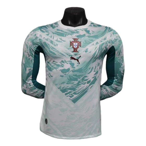 2026 Portugal World cup Away Long Sleeve Football jersey Player version
