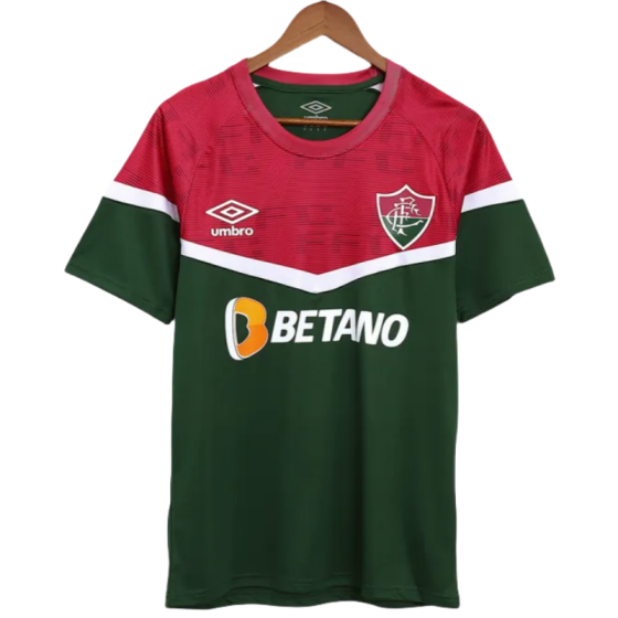 Fluminense FC  2023/24 Pre-Match Jersey Red&amp;Green Replica