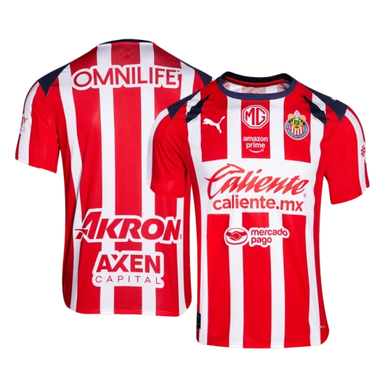 Chivas Home Soccer Jersey Replica 2025-26 Fan version