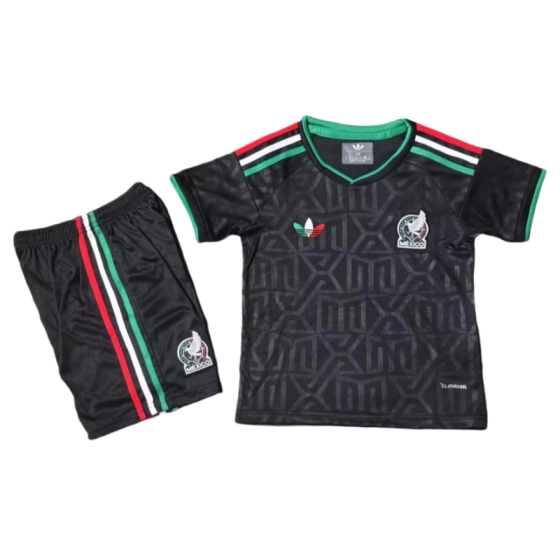 Mexico 2026 World Cup Third Kids Kit &amp; Jersey + Shorts Fan Version