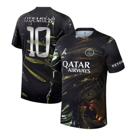 2025-26 PSG Jordan Night Edition 5th Away Football jersey Fan version