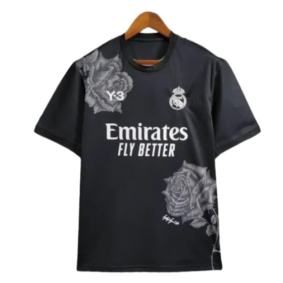 23-24 Real Madrid Y-3 Fourth Jersey Black