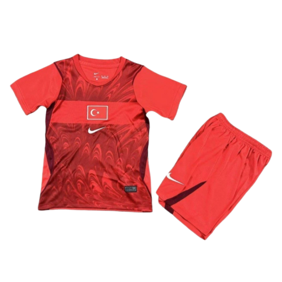 Turkey 2026 World Cup Away Kids Kit &amp; Jersey + Shorts Fan Version