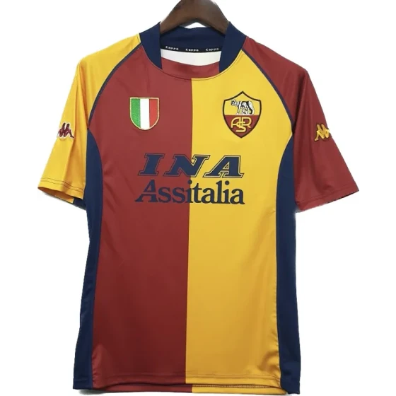 Roma  2001/02 Retro Jersey Third Away Replica