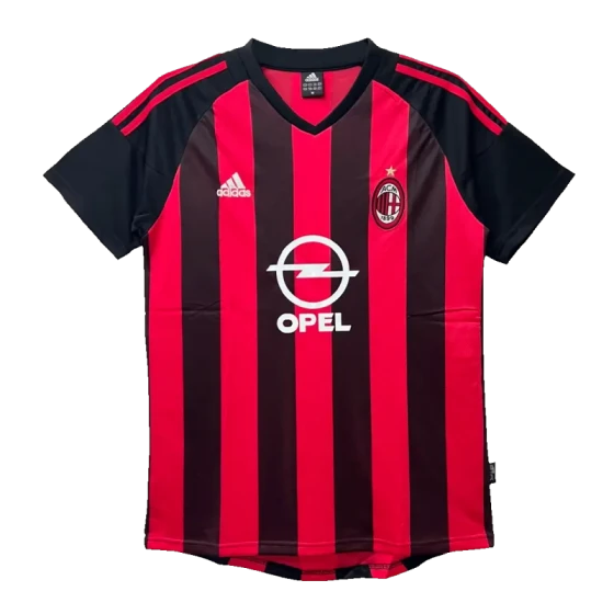 AC Milan Retro Jersey Home 2002/03