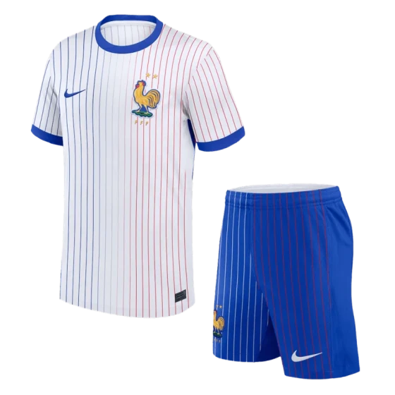 2024 France Away Kit(Jersey+Shorts) Euro
