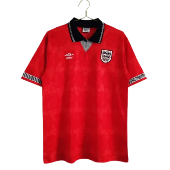 1990 England Retro Jersey Away Replica World Cup