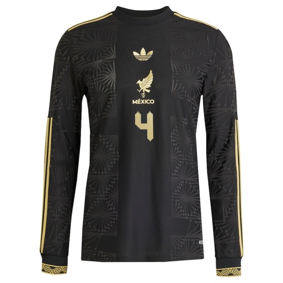 Mexico Shirt Soccer Third Jersey Long Sleeve Player Version 2025