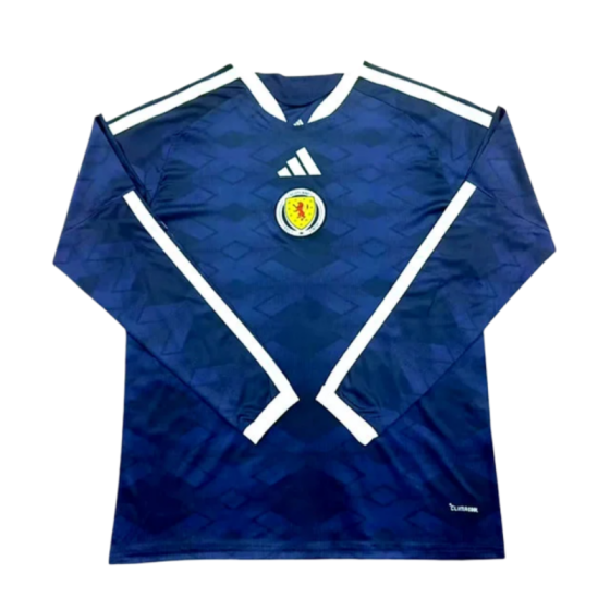 Scotland World Cup 2026 Home Long Sleeve Kit &amp; Jersey Fan Version