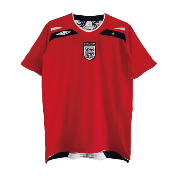 England Retro Soccer Jersey Away Replica 2008/10