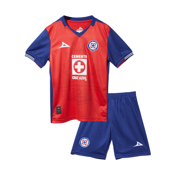 Kids Cruz Azul Third Away Soccer Kits 2024-25