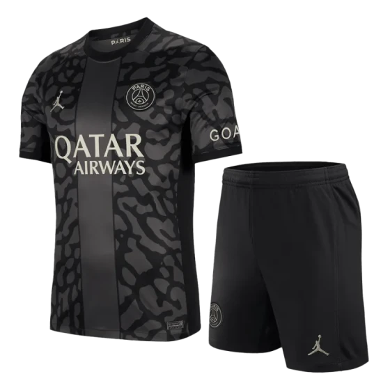 23-24  PSG Third Kit(Jersey+Shorts)