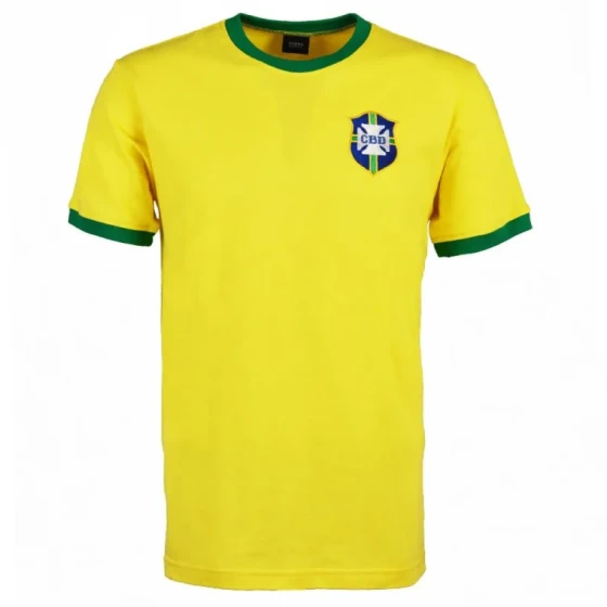 Brazil Retro Jersey Home World Cup 1970