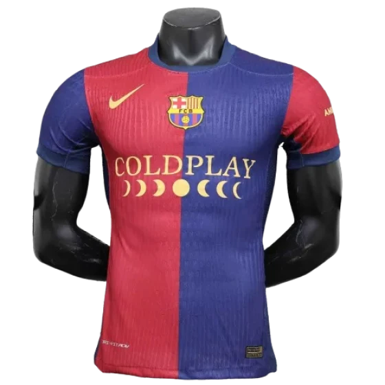 24-25 Barcelona x COLDPLAY Home Jersey Player Version