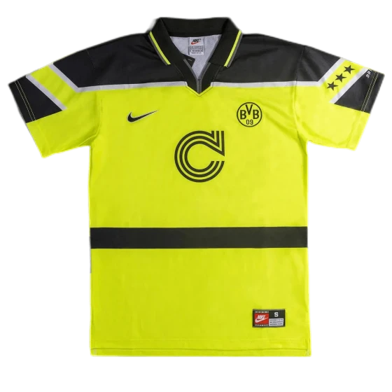 96-97 Borussia Dortmund Retro Jersey UCL Home