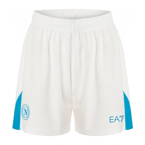 2024-25 Napoli Home White Shorts