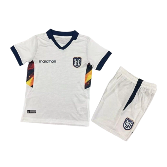 Ecuador World Cup 2026 Third Kids Short Sleeve Kit &amp; Jersey + Shorts Fan Version