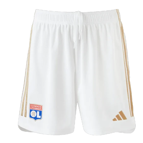 23-24 Olympique Lyonnais Home Shorts