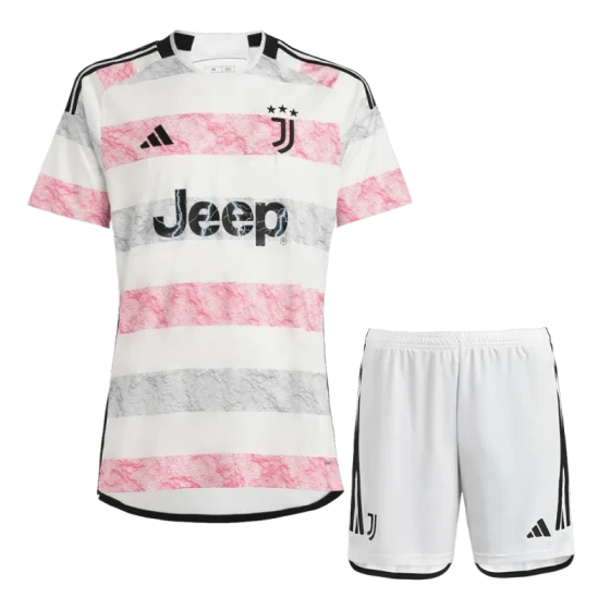 2023-24  Juventus Away Jersey Kit Jersey+Shorts