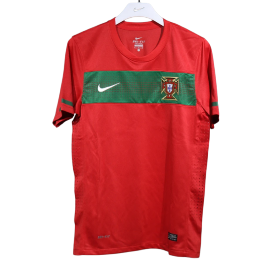 2010 Portugal Retro Home Soccer Jersey Fan Version