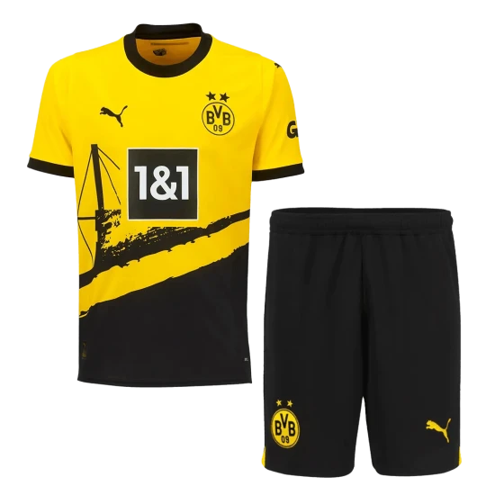 23-24 Borussia Dortmund Home Kit(Jersey+Shorts)