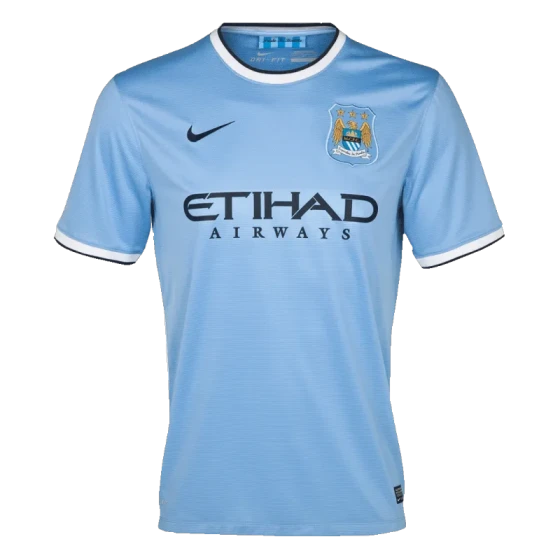 2013/14Manchester City Retro Home Jersey