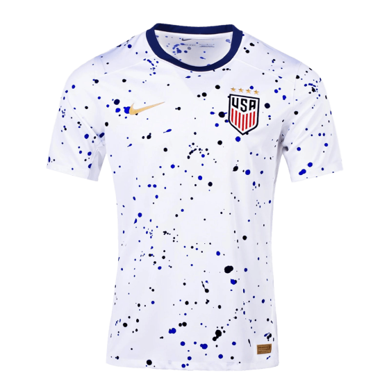 USA Custom Home Soccer Women's Jersey 2023