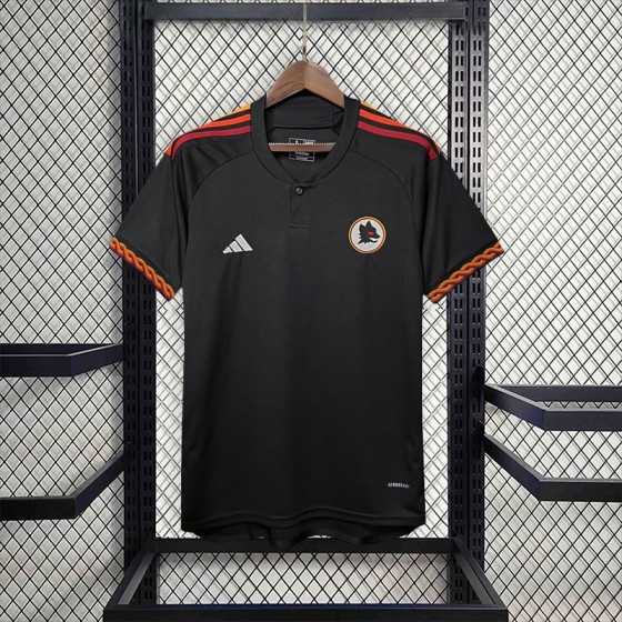 23-24 AS Roma Third Away Fan Version