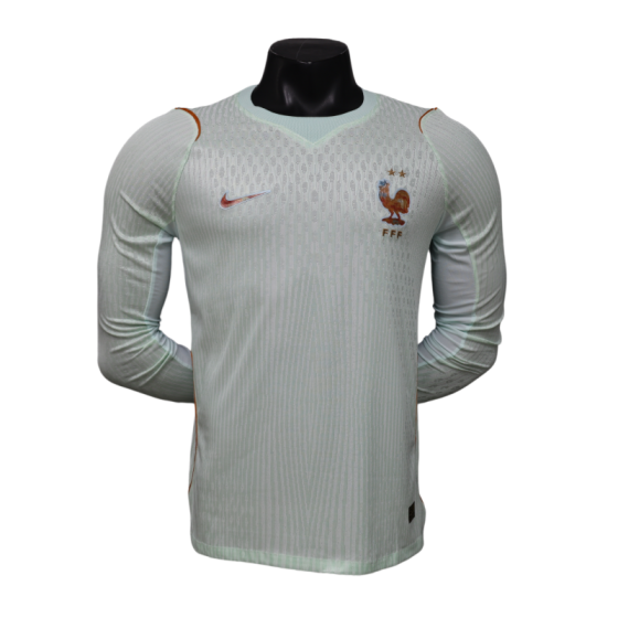 France World Cup 2026 Away Long Sleeve Kit &amp; Jersey Player Version