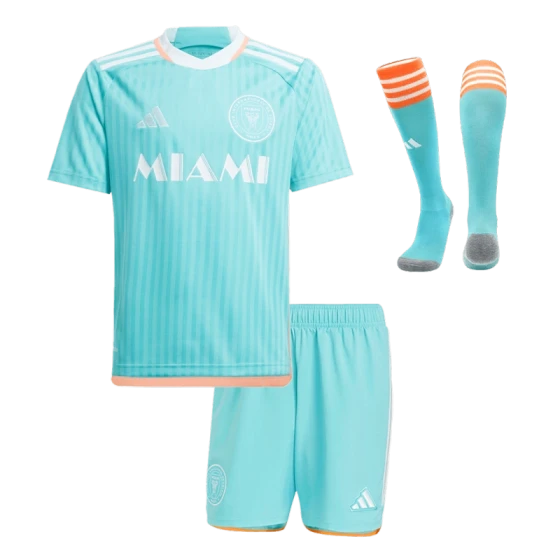 2024-25 Kids Inter Miami CF Custom Third Away Full Soccer Kits