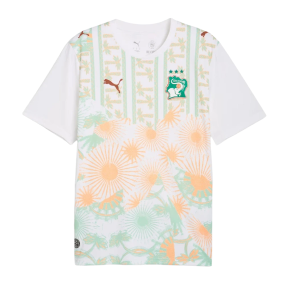 Ivory Coast World Cup 2026 Away Short Sleeve Kit &amp; Jersey Fan Version