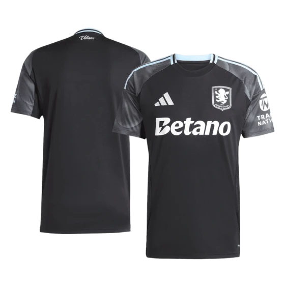 Aston Villa Away Football Jersey 2025-26 Fan Version