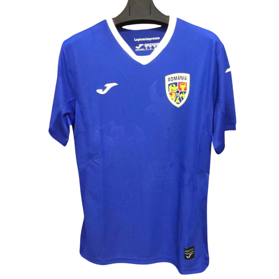 Romania Retro  Away Football Jersey