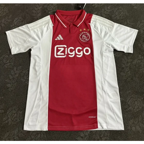 24-25 Ajax Home Soccer Jersey Fan Version