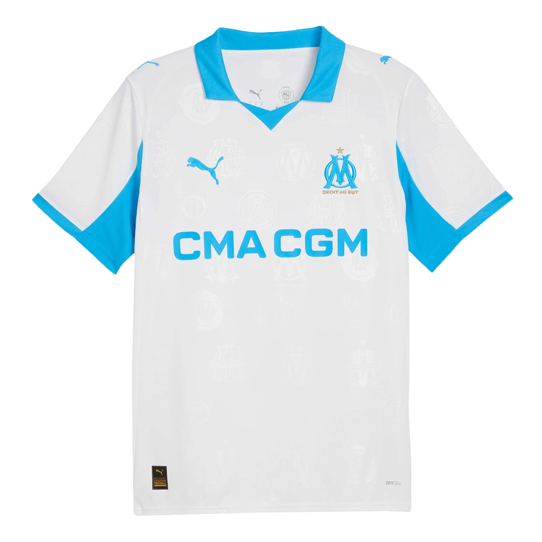 Marseille Soccer Jersey Home Shirt 2025-26