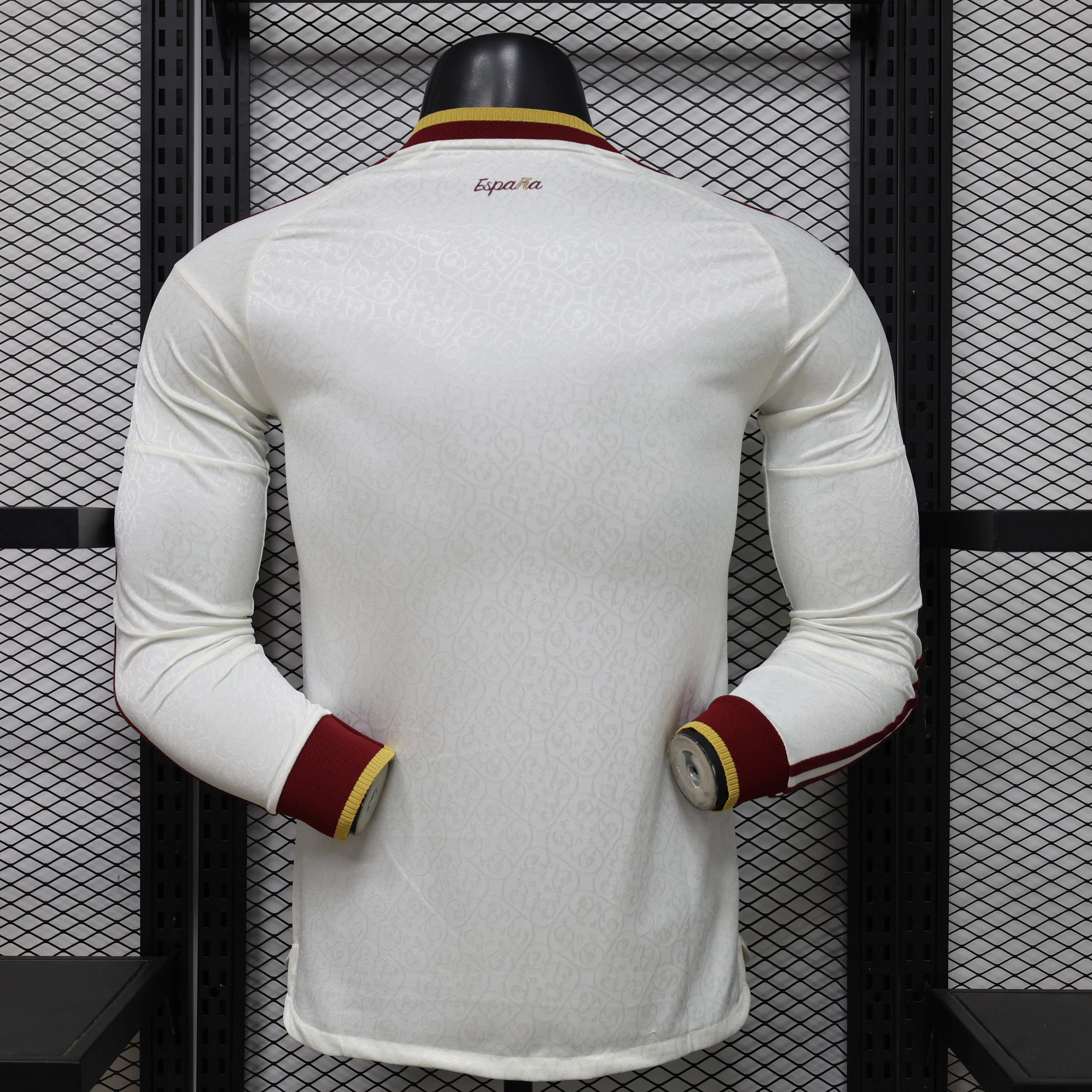 Spain 2026 World Cup Away Long-Sleeve Jersey (Player Version)
