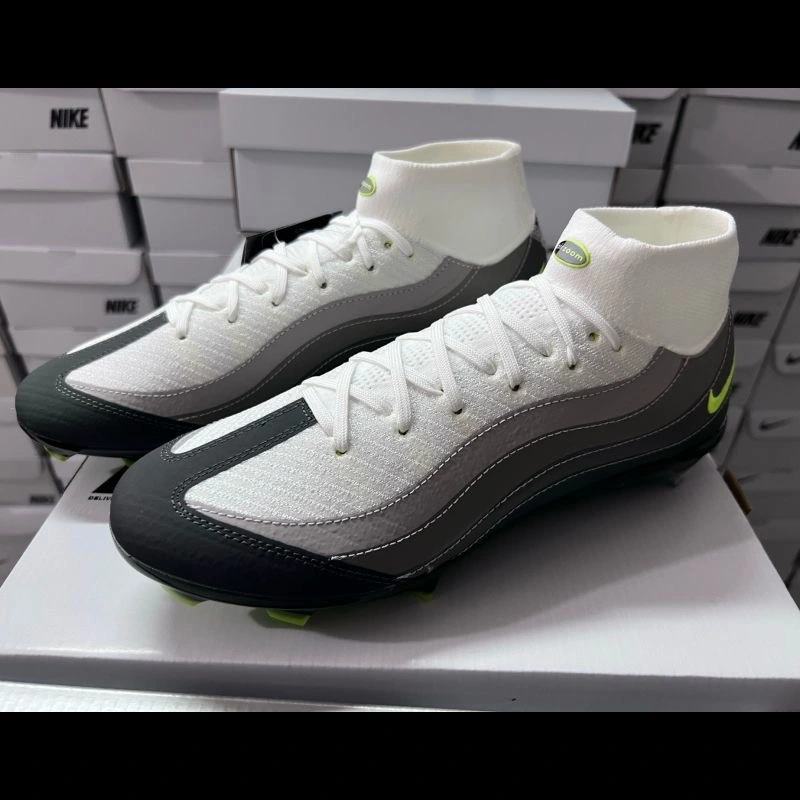 Assassin 16th generation built-in full air cushion waterproof knitted FG Football shoes