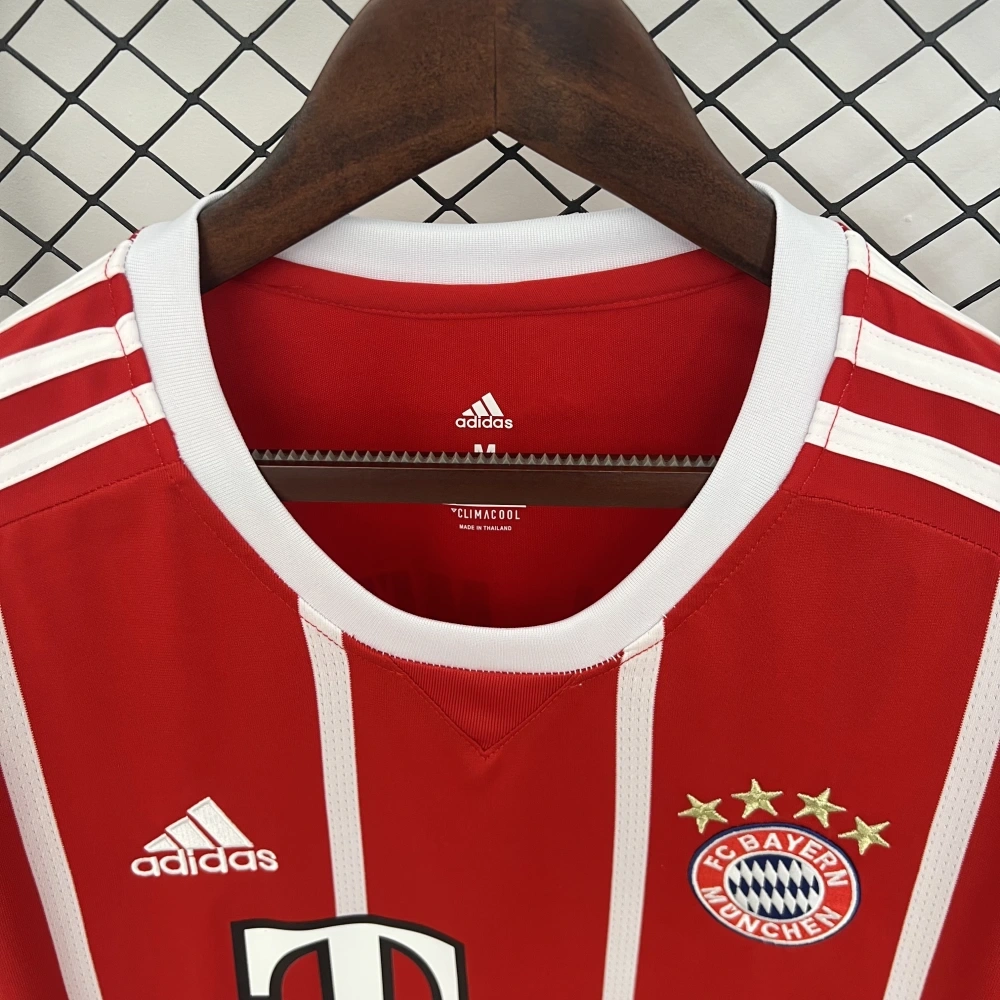 17-18 Bayern Munich Home Retro Football jersey Fan version