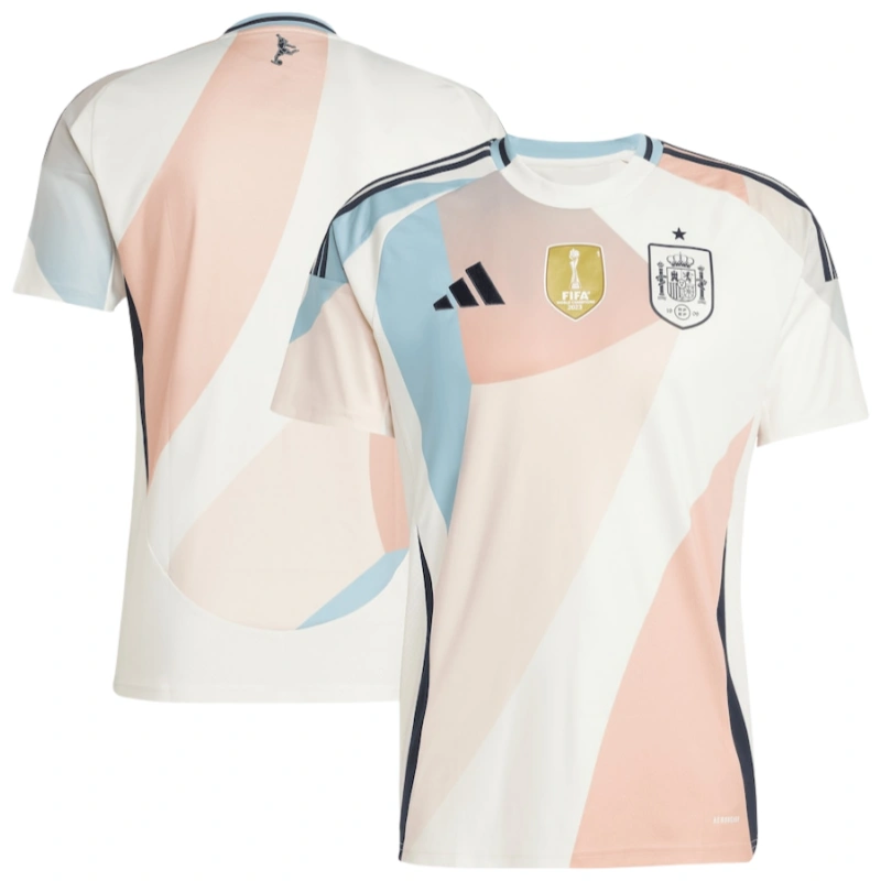 Men Spain Away Shirt Football Jersey Player Version 2025
