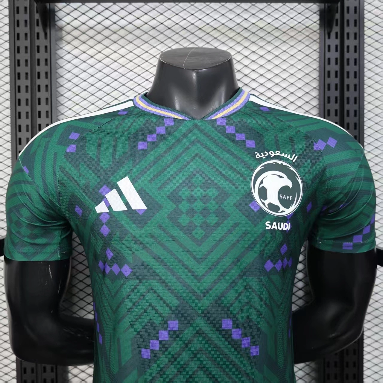 2026 Saudi Arabia World Cup Home green Football jersey Player version