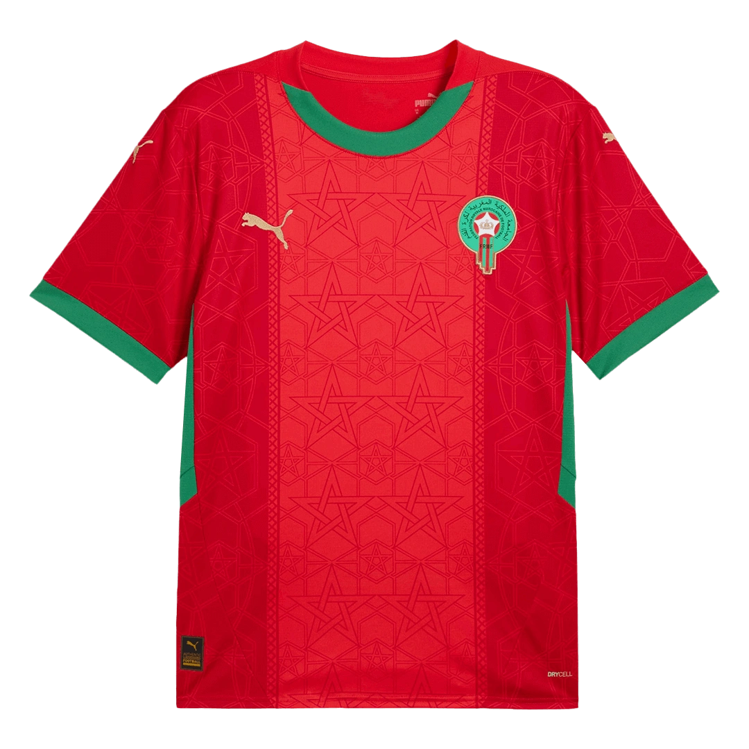 Morocco Soccer Jersey Home Shirt 2024-25