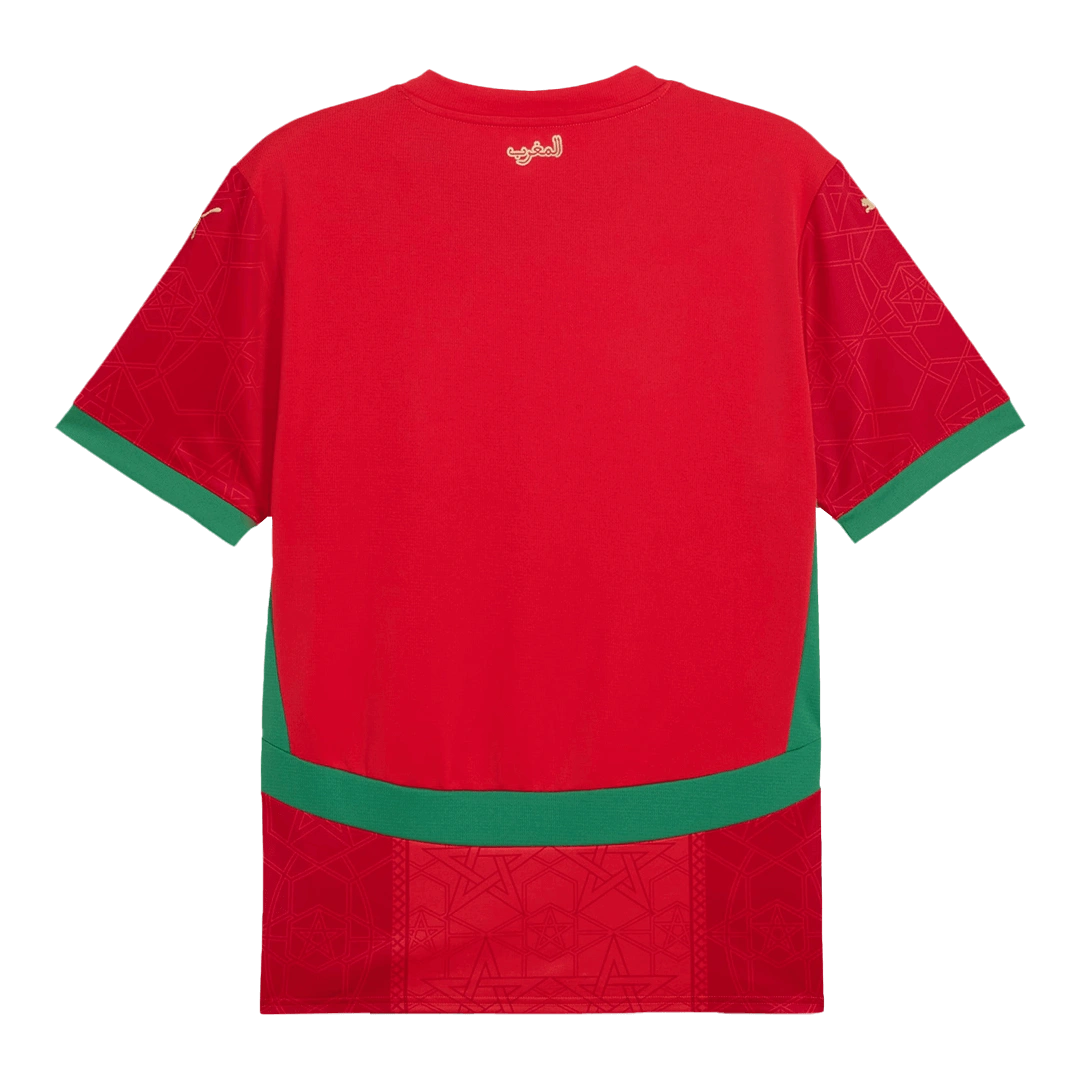 Morocco Soccer Jersey Home Shirt 2024-25