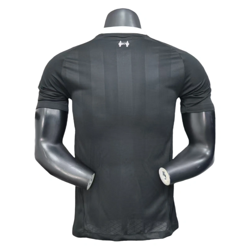 Liverpool Black Goalkeeper Football Shirt 2025-26 Player Edition