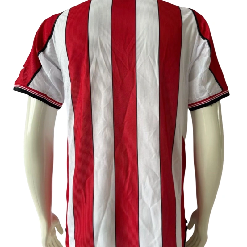 2002-2003 0lympiacos Home Retro Soccer Jersey