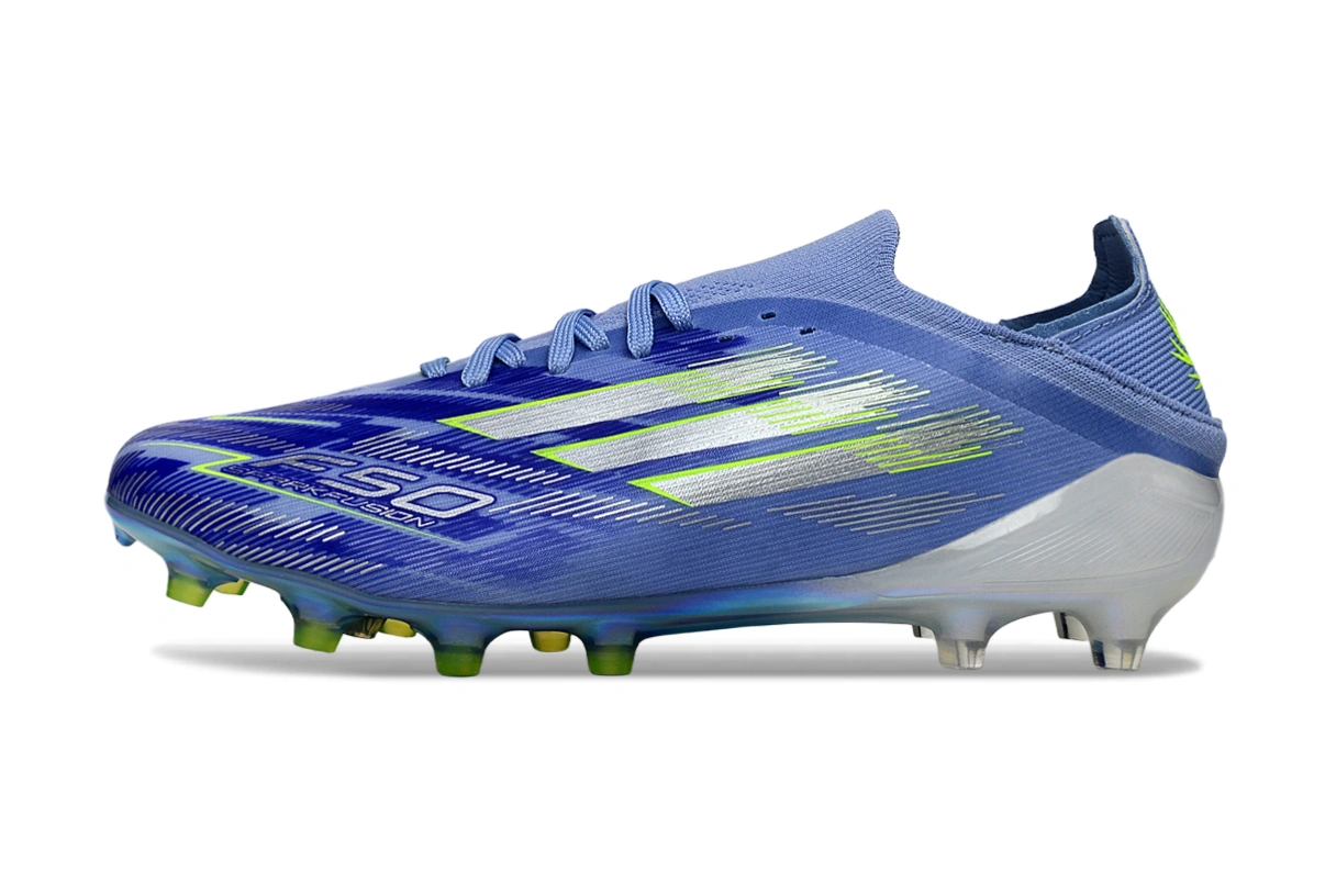 F50 with shoelaces fully knitted waterproof FG Football Shoes