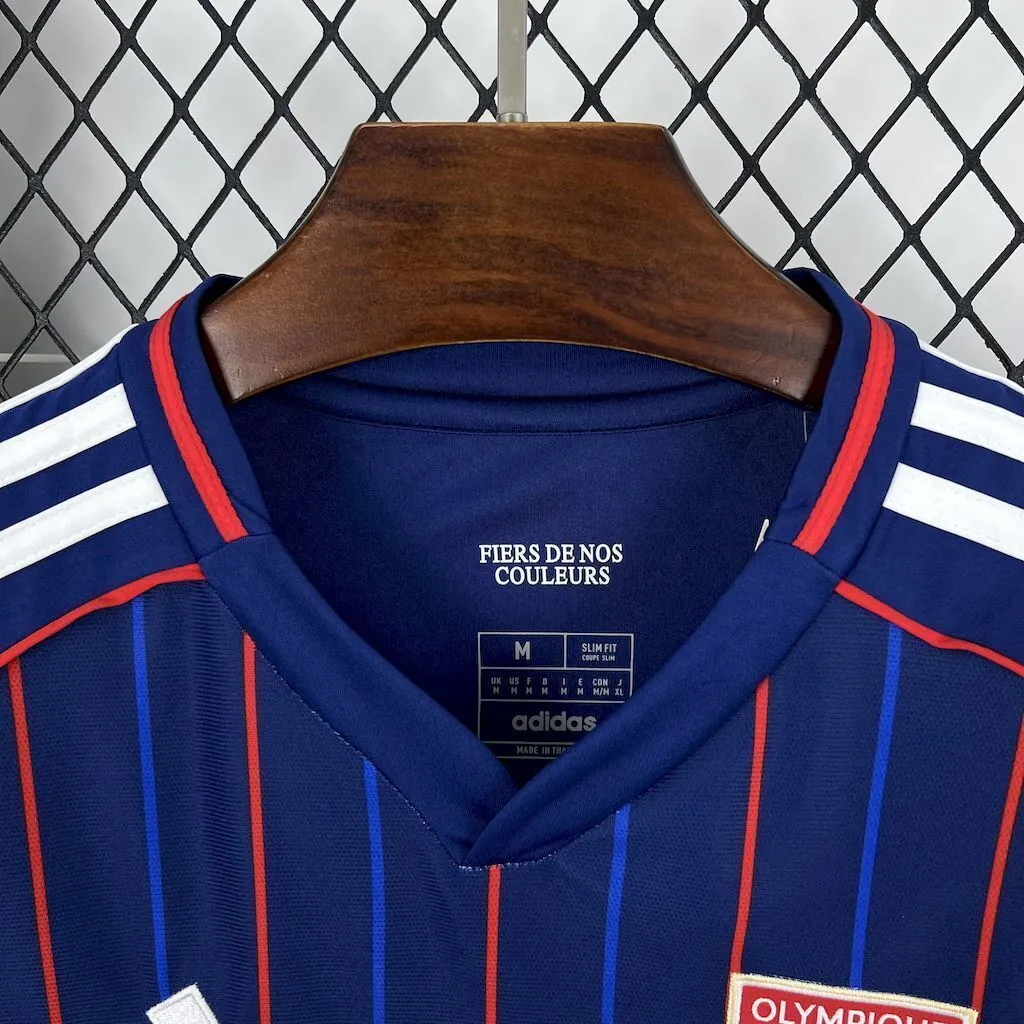 2025-26 olympique Lyonnais Away Football jersey Fan version