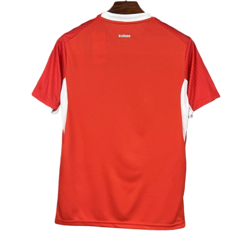 2026 World Cup Switzerland Home Soccer Shirt Fan Edition